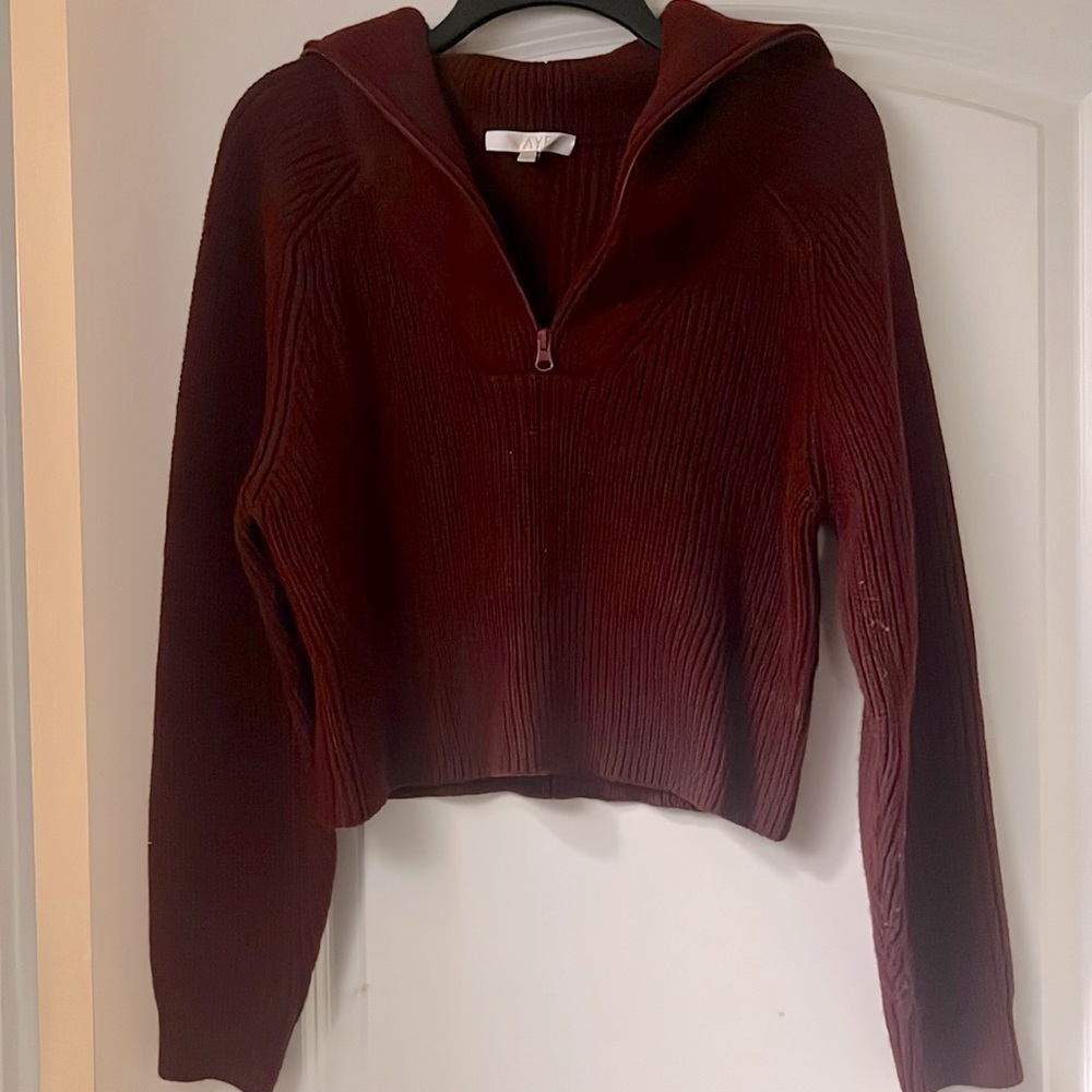Burgundy Sweater